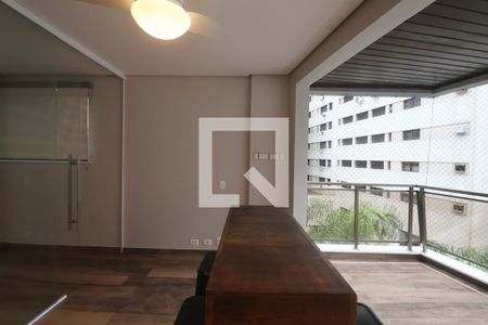 Sala de apartamento para alugar com 4 quartos, 194m² em Barra Funda, Guarujá