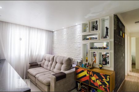 Sala de apartamento para alugar com 2 quartos, 46m² em Taboão, São Bernardo do Campo
