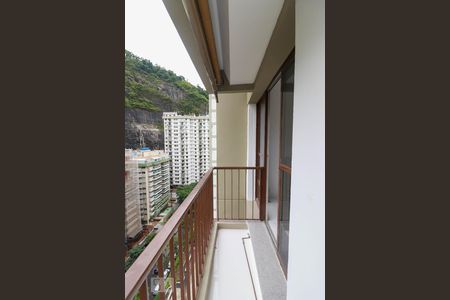 Varanda da Sala de apartamento para alugar com 2 quartos, 90m² em Botafogo, Rio de Janeiro