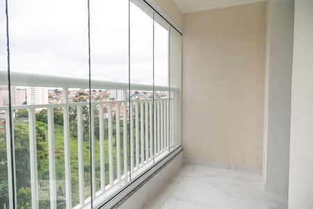 Varanda de kitnet/studio para alugar com 1 quarto, 37m² em Centro, Guarulhos