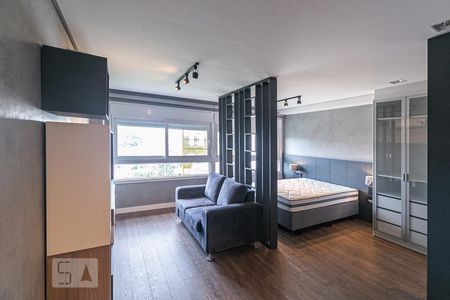 Sala de apartamento à venda com 1 quarto, 50m² em Jardim do Salso, Porto Alegre