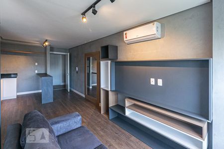 Sala de apartamento à venda com 1 quarto, 50m² em Jardim do Salso, Porto Alegre