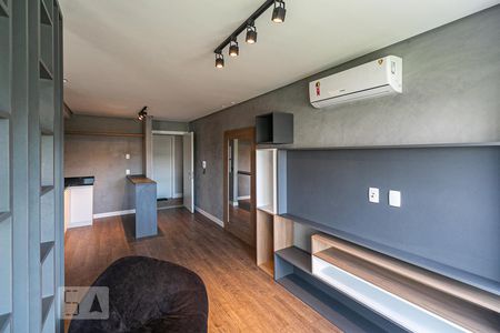 Sala de apartamento à venda com 1 quarto, 50m² em Jardim do Salso, Porto Alegre