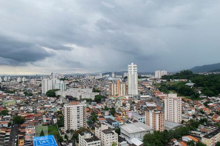 vista sala de apartamento à venda com 2 quartos, 52m² em Parque Mandaqui, São Paulo