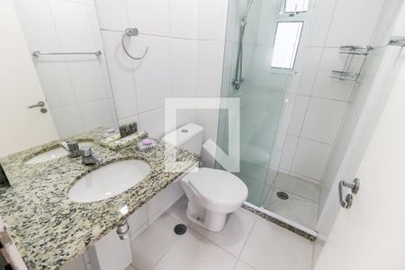 Banheiro Corredor de apartamento à venda com 2 quartos, 64m² em Jardim Caboré, São Paulo