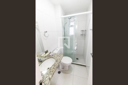 Banheiro Corredor de apartamento à venda com 2 quartos, 64m² em Jardim Caboré, São Paulo