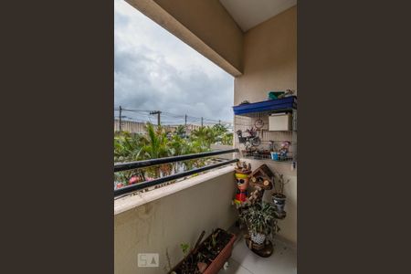 Varanda da Sala de apartamento para alugar com 3 quartos, 72m² em Tamboré, Barueri
