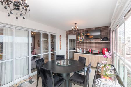 Varanda da Sala de apartamento para alugar com 3 quartos, 97m² em Jardim das Acácias, São Paulo