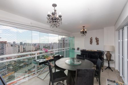 Varanda da Sala de apartamento para alugar com 3 quartos, 97m² em Jardim das Acácias, São Paulo