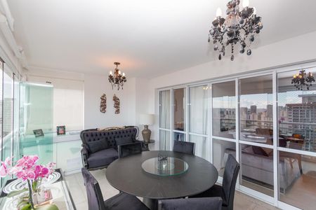 Varanda da Sala de apartamento para alugar com 3 quartos, 97m² em Jardim das Acácias, São Paulo