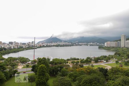Vista da Varanda da Sala de apartamento para alugar com 4 quartos, 153m² em Lagoa, Rio de Janeiro