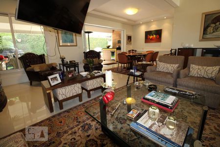 Sala de casa de condomínio à venda com 3 quartos, 400m² em Parque da Hípica, Campinas
