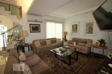 Sala de casa de condomínio à venda com 3 quartos, 400m² em Parque da Hípica, Campinas