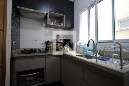 Cozinha de apartamento para alugar com 2 quartos, 85m² em Jardim Irene, Santo André