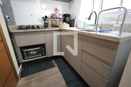 Cozinha de apartamento para alugar com 2 quartos, 85m² em Jardim Irene, Santo André