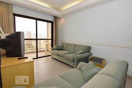 Sala de apartamento para alugar com 2 quartos, 120m² em Jardim Tres Marias, Guarujá