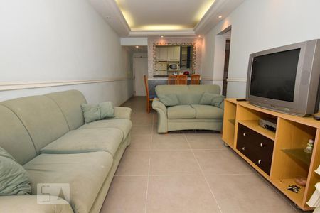 Sala de apartamento para alugar com 2 quartos, 120m² em Jardim Tres Marias, Guarujá