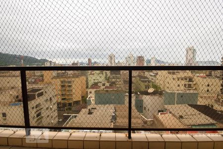 Varanda do Quarto de apartamento para alugar com 2 quartos, 120m² em Jardim Tres Marias, Guarujá