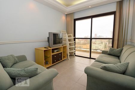 Sala de apartamento para alugar com 2 quartos, 120m² em Jardim Tres Marias, Guarujá