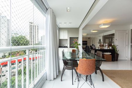 Varanda gourmet de apartamento para alugar com 3 quartos, 107m² em Vila Andrade, São Paulo