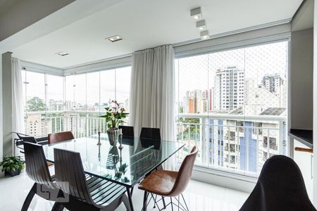 Varanda gourmet de apartamento para alugar com 3 quartos, 107m² em Vila Andrade, São Paulo