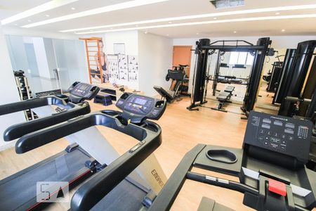 Apartamento para alugar com 40m², 1 quarto e 1 vaga Apartamento para alugar com 40m², 1 quarto e 1 vagaAcademia