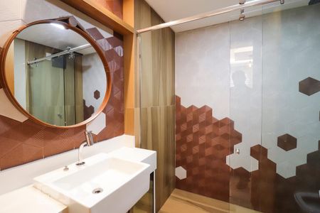 Apartamento para alugar com 40m², 1 quarto e 1 vaga Apartamento para alugar com 40m², 1 quarto e 1 vagaBanheiro