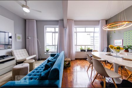 Sala de apartamento à venda com 3 quartos, 140m² em Centro, Belo Horizonte