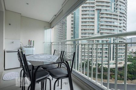 Varanda de apartamento para alugar com 1 quarto, 35m² em Pinheiros, São Paulo