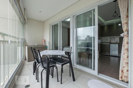 Varanda de apartamento para alugar com 1 quarto, 35m² em Pinheiros, São Paulo