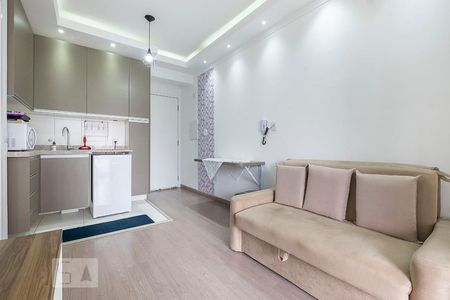 Sala/Cozinha de apartamento para alugar com 1 quarto, 35m² em Pinheiros, São Paulo