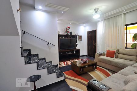 Sala de casa à venda com 4 quartos, 201m² em Vila Humaitá, Santo André