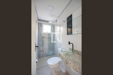 Banheiro de apartamento para alugar com 1 quarto, 34m² em Vila Invernada, São Paulo