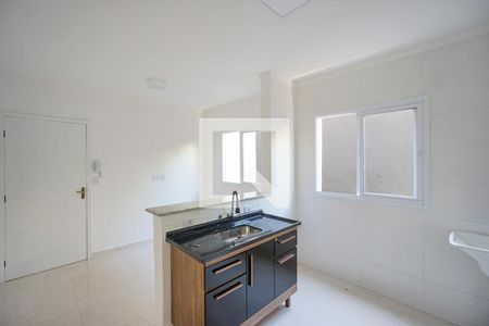 Cozinha de apartamento para alugar com 1 quarto, 34m² em Vila Invernada, São Paulo