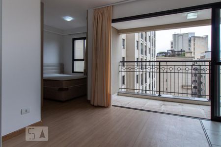 Sala/Cozinha de kitnet/studio para alugar com 1 quarto, 36m² em Centro, Curitiba