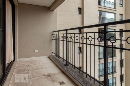 Varanda da Sala de kitnet/studio para alugar com 1 quarto, 36m² em Centro, Curitiba