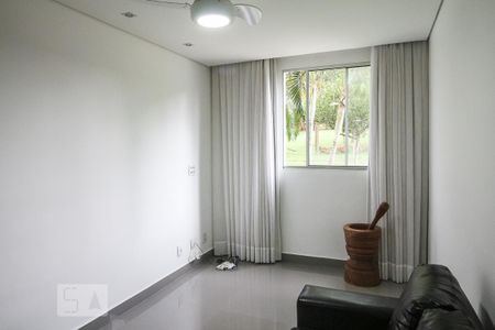 Sala de apartamento para alugar com 1 quarto, 45m² em Reserva Sul Condomínio Resort, Ribeirão Preto