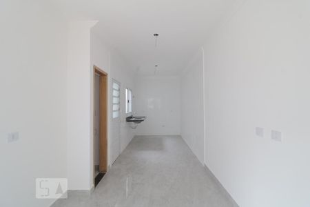Sala e Cozinha  de casa de condomínio à venda com 2 quartos, 60m² em Penha de França, São Paulo