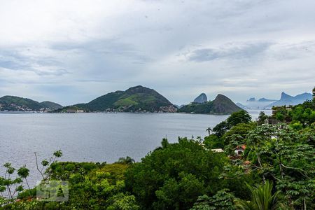 Vista da Sala de casa à venda com 6 quartos, 500m² em São Francisco, Niterói