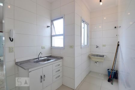 Cozinha e Área de Serviço de apartamento à venda com 2 quartos, 57m² em Vila Principe de Gales, Santo André