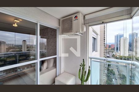 Varanda de apartamento à venda com 1 quarto, 48m² em Várzea da Barra Funda, São Paulo