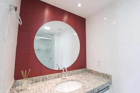 Apartamento à venda com 77m², 1 quarto e 1 vagaBanheiro da suíte