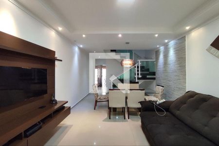 Sala de casa à venda com 2 quartos, 73m² em Vila Frugoli, São Paulo