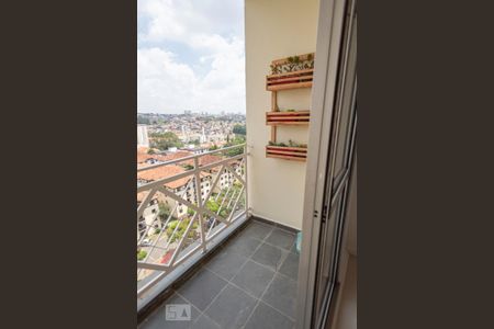Varanda da Sala de apartamento para alugar com 2 quartos, 54m² em Jardim Santa Emília, São Paulo