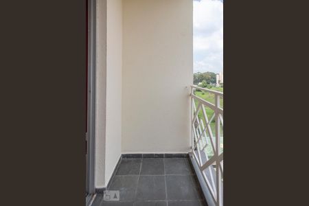 Varanda da Sala de apartamento para alugar com 2 quartos, 54m² em Jardim Santa Emília, São Paulo