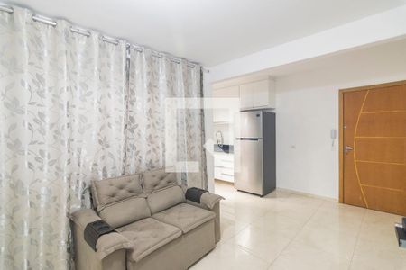 Sala de apartamento à venda com 2 quartos, 52m² em Cidade São Jorge, Santo André