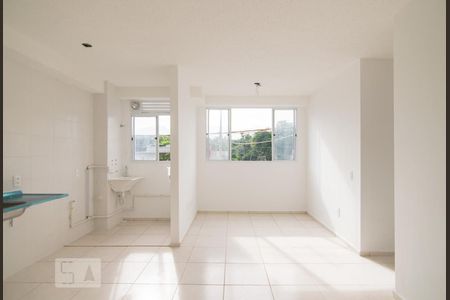 Sala e Cozinha de apartamento para alugar com 2 quartos, 52m² em Curicica, Rio de Janeiro