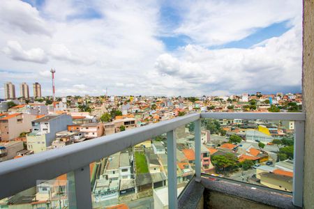 Varanda do quarto 1 de apartamento à venda com 2 quartos, 56m² em Vila Curuçá, Santo André