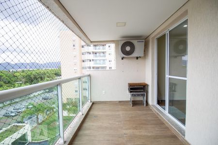 Varanda Gourmet de apartamento à venda com 3 quartos, 78m² em Recreio dos Bandeirantes, Rio de Janeiro