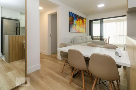 Sala de jantar de apartamento para alugar com 2 quartos, 72m² em Pinheiros, São Paulo